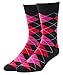 JYinstyle Men's Classic Colorful Cotton Crew Socks 7 Pack