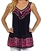 Sakkas Paradise Embroidered Relaxed Fit Blouse