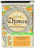Chimes All Natural Mango Ginger Chews - 2 oz Tin