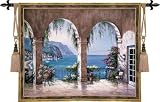 Mediterranean Arch Wall Tapestry [Kitchen]