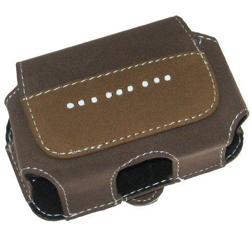 Sharp Z-800 Premium Quality Cell Phone Pouch Case - Includes TWO Bonus Charm Holders - Image Accessories Brand