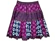 Miniskirt Purple Patchwork Hippie Gypsy Mini Skirts for Women Miniskirt Purple Patchwork Hippie Gypsy Mini Skirts for Women