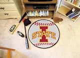 Iowa State University Cyclones Baseballl Floor Rug Mat