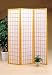 All new item 3 panel natural room divider shoji screen