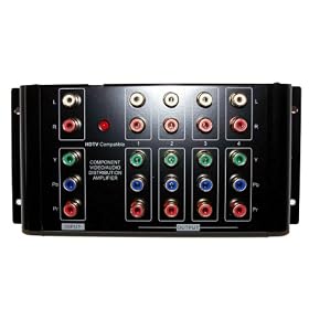 Component Audio Video Distribution Amplifier 1 input x 4 output by Unique Products Online