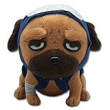 GE Animation Official Naruto Plush Stuffed Toy - 6" Pakkun Dog