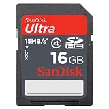 SanDisk Ultra 16 GB Class 6 SDHC Flash Memory Card SDSDRH-016G-A11