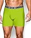 Under Armour Men's 2 Pack HeatGear 6'' BoxerJock Midnight Navy/Steel/Lime Green/Steel Boxer Briefs XL