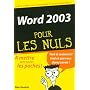 Word 2003