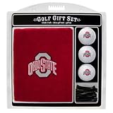 NCAA Ohio State University Embroidered Team Golf Towel Gift Set