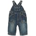 denim overalls(denim 18mos)