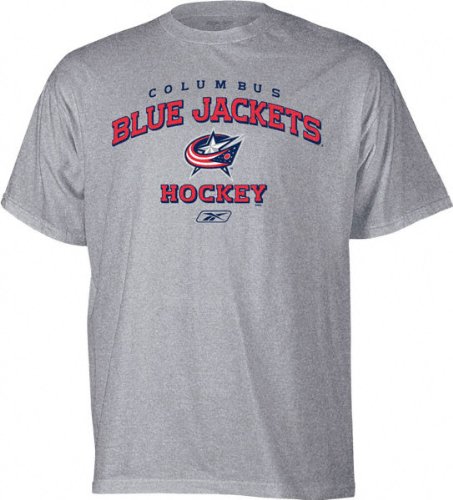 Columbus Blue Jackets Stacked Logo T-Shirt