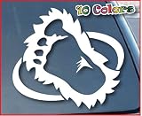 Colorado Avalanche Car Window Vinyl Decal Sticker 5" Wide (Color: White)