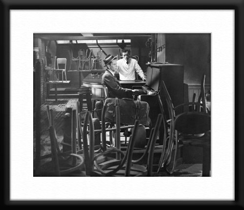 Frank Sinatra Framed And Matted 8x10 B&W Photo Young at Heart