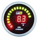 Produkt-Bild: Raid HP 660533 Zusatzinstrument &Ouml;ldruckanzeige Serie Night Flight Digital Red