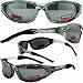 Sporting Goods : ACCENT FOAM PADDED MOTORCYCLE SUNGLASSES WOMENS EYEWEAR GREY FRAME