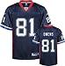 Terrell Owens Youth Jersey: Reebok Navy Replica #81 Buffalo Bills Jersey - Small (8)