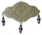 Guinevere's Shield Victorian Brooch