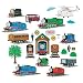 Thomas Removable Wall Decorations Party Supplies