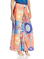 Palmetto Pantalón (Naranja / Azul)