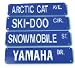 Ski Doo Cir. - Aluminum Street Sign 6