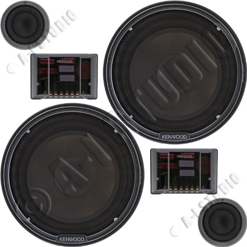 KENWOOD KFC-P508 5.25-Inch High Performance Component Speaker Package