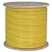Vertical Cable Cat6A 10G, UTP, 23AWG, Solid Bare Copper, PVC, 1000ft, Yellow, Bulk Ethernet Cable