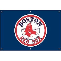 Boston Red Sox MLB Applique & Embroidered Team Banner (36"x24")
