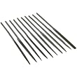 10 Needle Files Jewelers Watchmakers Metal Filing Tools
