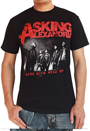 Life Gone Wild EP - Asking Alexandria T-Shirt Medium Black