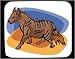 Decorated Mouse Pad with hyena, striped, environment, hyaena, animal