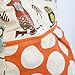 Logan + Lenora Daytripper Wet and Dry Tote - Large Cloth Diaper Wet Bag with Dry Pocket - Beach, Pool, Gym Bag for Swimsuits or Wet Clothes - Made in USA - Waterproof (Earthy Owls)