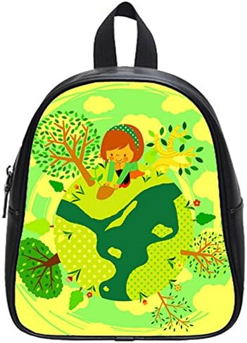 PU Leather Children Toddler Kid's School Bag Cartoon Backpacks School Book Small Bags