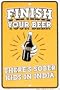 Finish Your Beer , 8x12