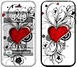 My Heart Design Decorative Skin Decal Sticker for Apple 3G iPhone/ Apple iPhone 3GS 3G S
