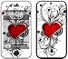 My Heart Design Protective Skin Decal Cover Sticker for Apple 3G iPhone