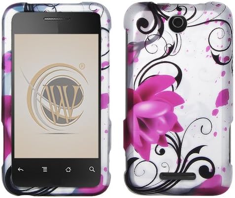 Pink Lotus Flower Design Snap-On Case Cover for ZTE Score X500