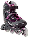 Xcess MX S405 Inline Skates - Pink Trim - Size UK8