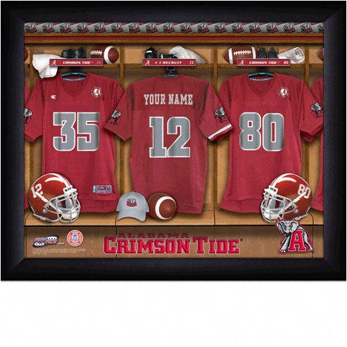 Alabama Crimson Tide Personalized Room Print