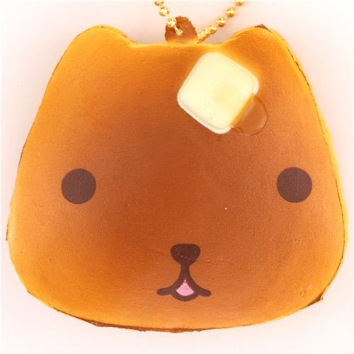 cute Kapibarasan pancake squishy cellphone charm