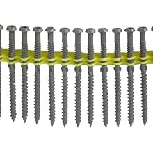 Quik Drive DCLG3S Composi-Lok  Gray 3-Inch Deck and Dock Screws  with Quik Guard Corrosion Protection