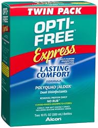 Opti-Free Express Multi-purpose Disinfecting Solution, 2-Count, 10-Ounce Bottles