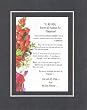 Touching and Heartfelt Poem for Loving Partners - To My Wife - You're My Reason for Happiness Poem on 11 x 14 inches Double Beveled Matting