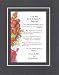 Touching and Heartfelt Poem for Loving Partners - To My Wife - You're My Reason for Happiness Poem on 11 x 14 inches Double Beveled Matting