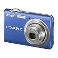 Nikon 10.0MP&nbsp;Ultra Compact Digital Camera - Blue (S220)&nbsp;