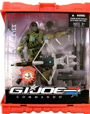 Childrens Toyshop  Toys : Commando Wave 09 - Commando Snake Eyes