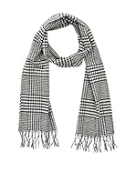 Cesare Gatti Bufanda Seda (Blanco / Negro)
