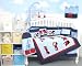Baby Fire Trucks Crib Nursery Bedding SET 10 Pcs