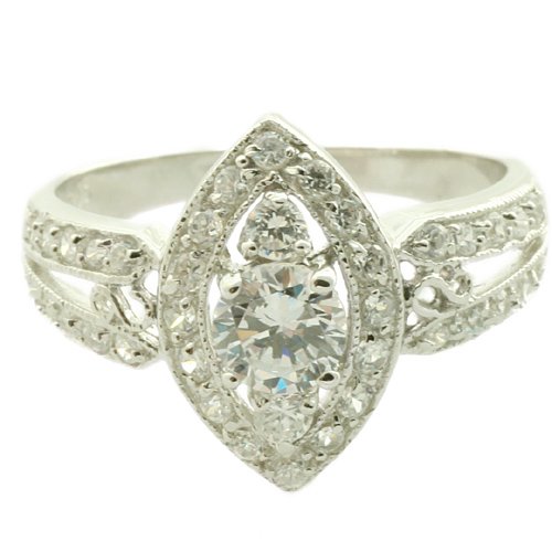 BELLA Sterling Silver ENGAGEMENT RING