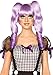Leg Avenue Women's Dolly Bob Wig, Lavender, One Size